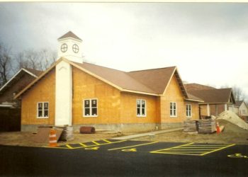 Framed Church Addition in Webster