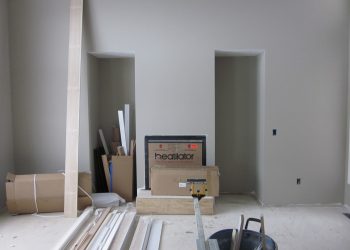 Before Fireplace surround in Webster